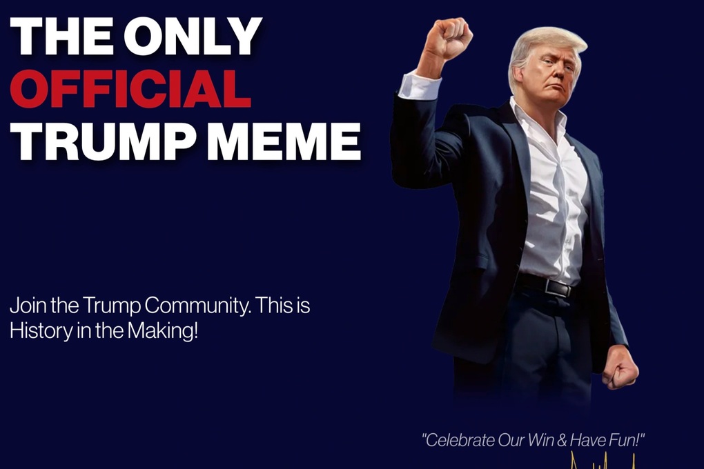 Tiền số trò đùa liên quan đến ông Trump gây náo loạn thị trường - 1 Tiền số trò đùa liên quan đến ông Trump gây náo loạn thị trường - 1