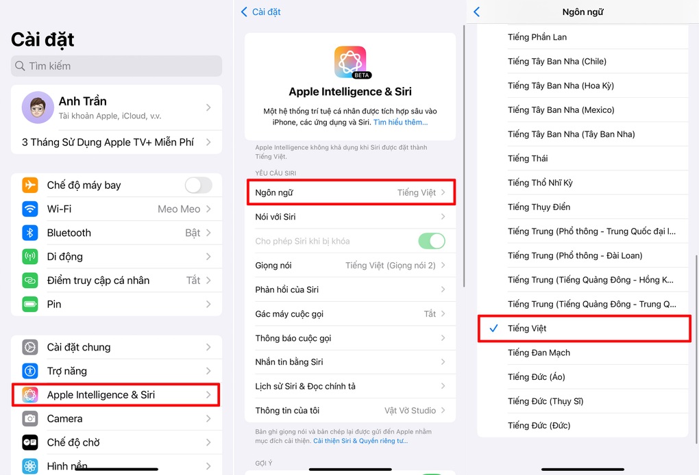 Hướng dẫn cập nhật iOS 18.4 Beta để sử dụng Siri tiếng Việt - 3 Hướng dẫn cập nhật iOS 18.4 Beta để sử dụng Siri tiếng Việt - 3
