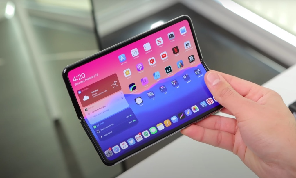 Apple sẽ ra mắt iPhone và iPad màn hình gập vào năm sau - 1 Apple sẽ ra mắt iPhone và iPad màn hình gập vào năm sau - 1