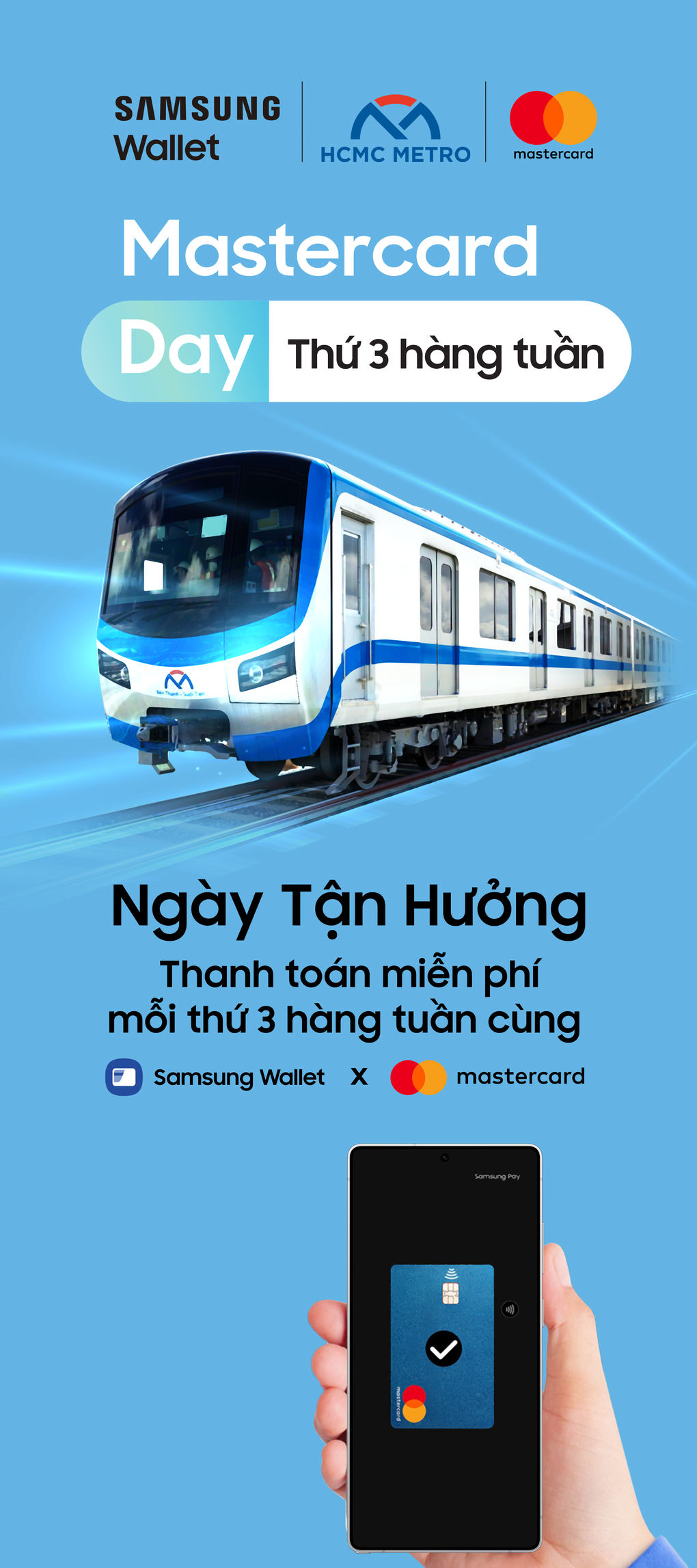 Mua vé Metro, thanh toán nhanh chóng với Galaxy S25 và Samsung Wallet - 2 Mua vé Metro, thanh toán nhanh chóng với Galaxy S25 và Samsung Wallet - 2