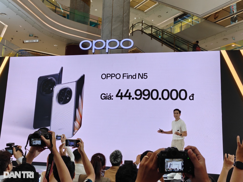OPPO Find N5 ra mắt người dùng Việt, đấu Galaxy Z Fold6 và Honor Magic V3 - 1 OPPO Find N5 ra mắt người dùng Việt, đấu Galaxy Z Fold6 và Honor Magic V3 - 1
