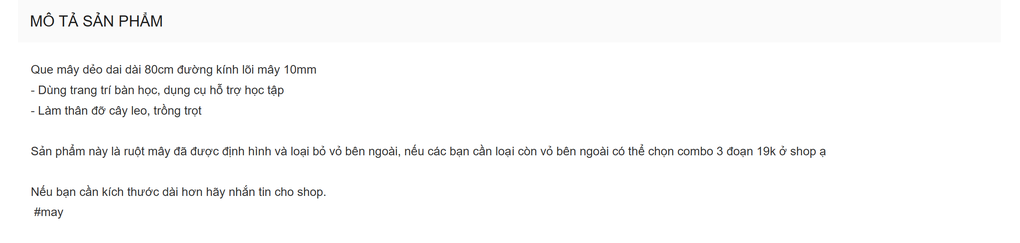 Roi mây cháy hàng trên chợ mạng, cộng đồng tranh cãi kịch liệt - 3 Roi mây cháy hàng trên chợ mạng, cộng đồng tranh cãi kịch liệt - 3